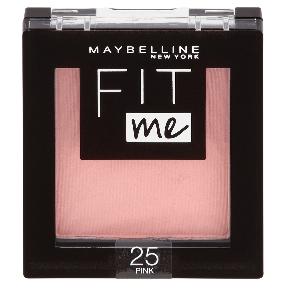 Maybelline New York Blush Fit Me, Texture Compatta in Polvere, Pink